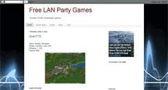 Desktop Screenshot of freelangames.net